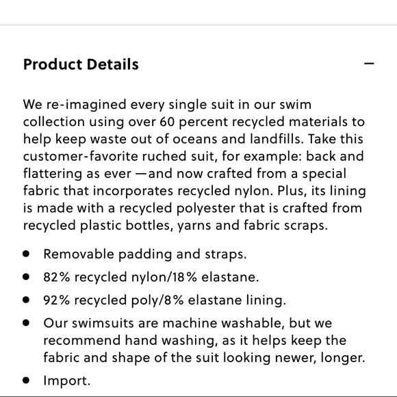 NWT J. Crew Runched Bandeau One Piece 6 Long Navy - Picture 5 of 5